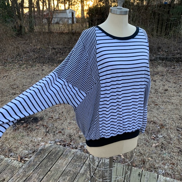 Vintage Panel Stripe Dolman Top - Picture 16 of 16